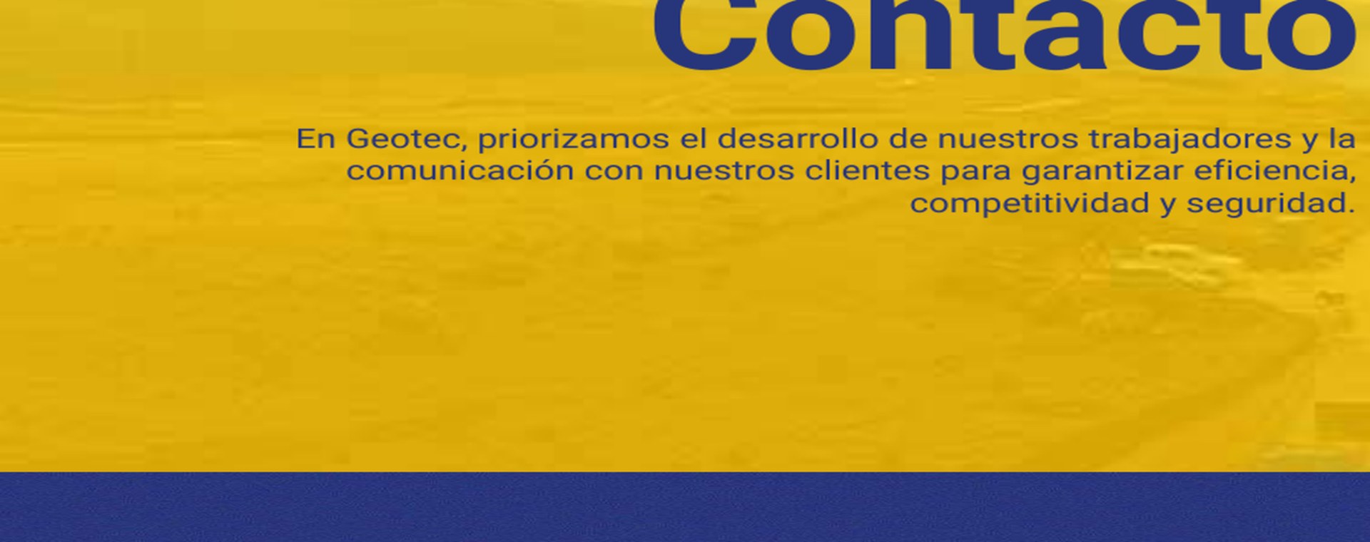 Equipo tecnico en terreno